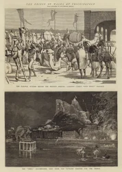 El Príncipe de Gales en Trichinopoly